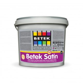 Миещ се силиконов латекс - Betek Satin - гланц
