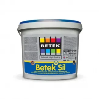 Бял миещ се силиконов латекс - Betek Sil